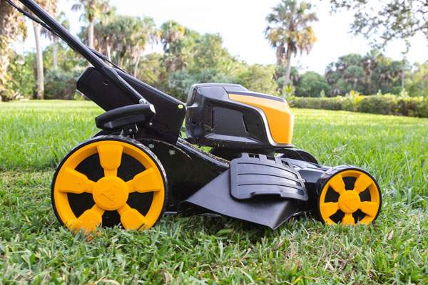 62 Volt Battery Powered Mower